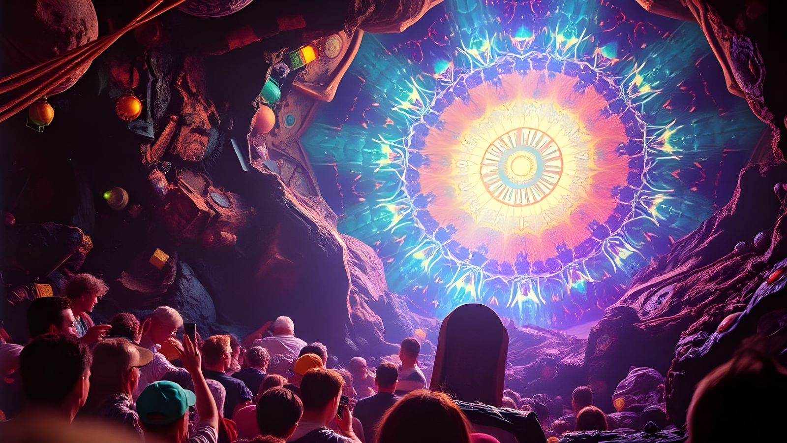 Surreal Subatomic Vision in Cinematic Style