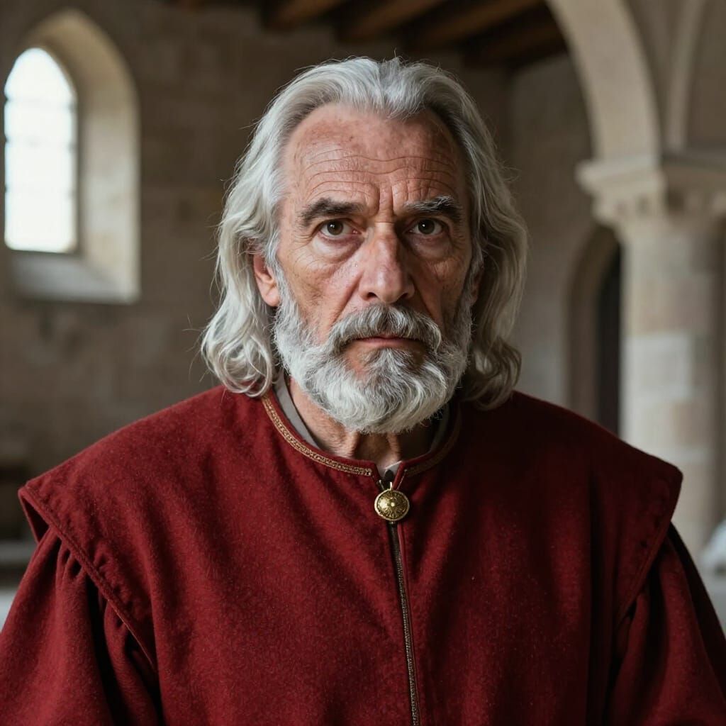 Photorealistic Portrait of a Nobleman in 1101 Attire