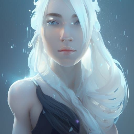 Ice Spice Portrait in Hyperdetailed Concept Art