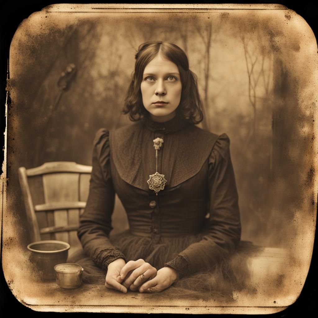 Vintage Sepia Photography of a Meeting