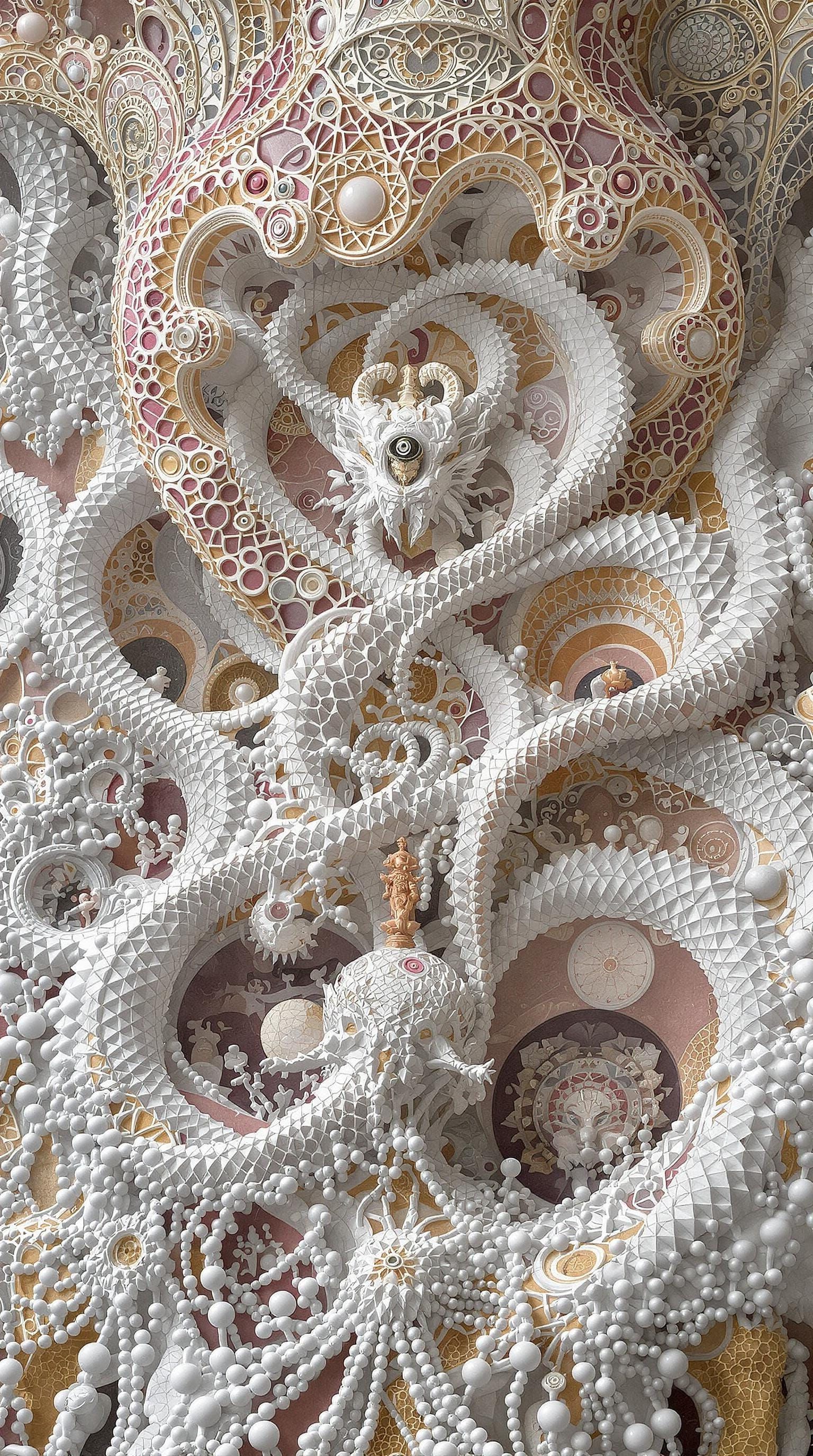 Hyperbolic Quetzalcoatl Demons in Esoteric Geometry