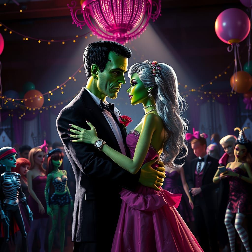 Monster Prom: Frankenstein's Tender Dance