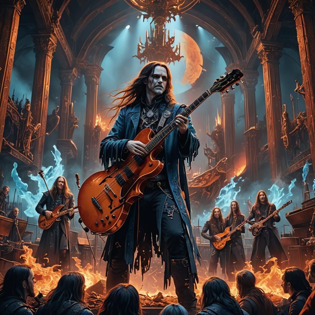 Carcass Band on Gothic Fantasy Stage