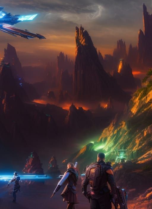 Atlantis Concept Art in Unreal Engine 5