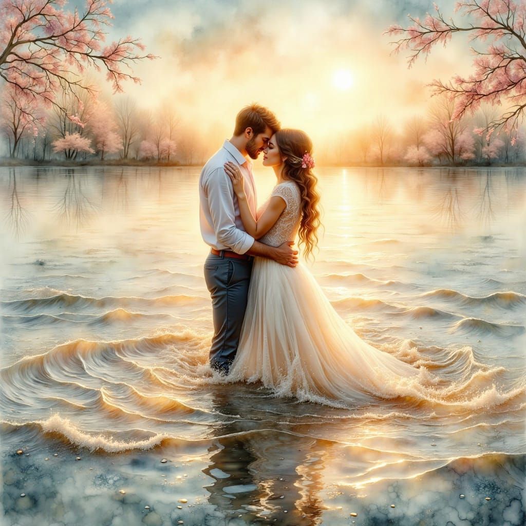 Islands in the stream, 
That is what we are, 
No one in betw...