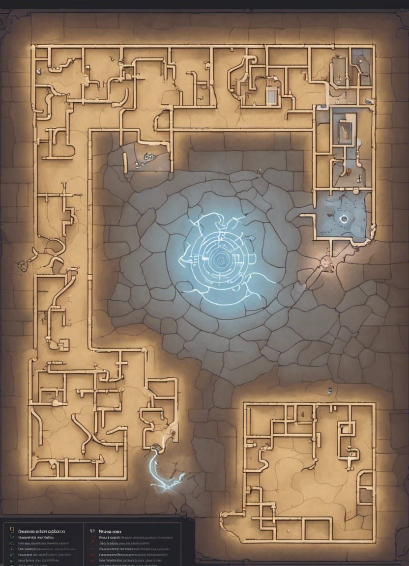 A challenging labyrinth