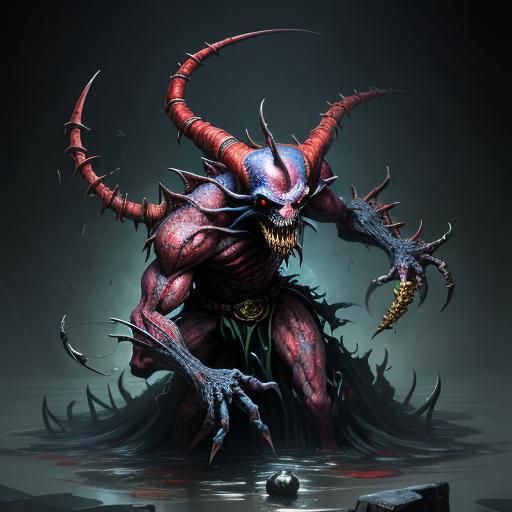 Hyperrealistic Mirth Collector Digital Painting