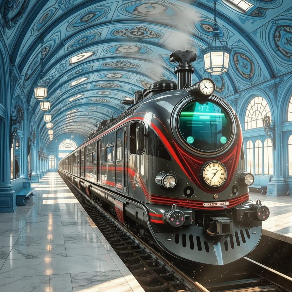 Sky Blue Station Transformation