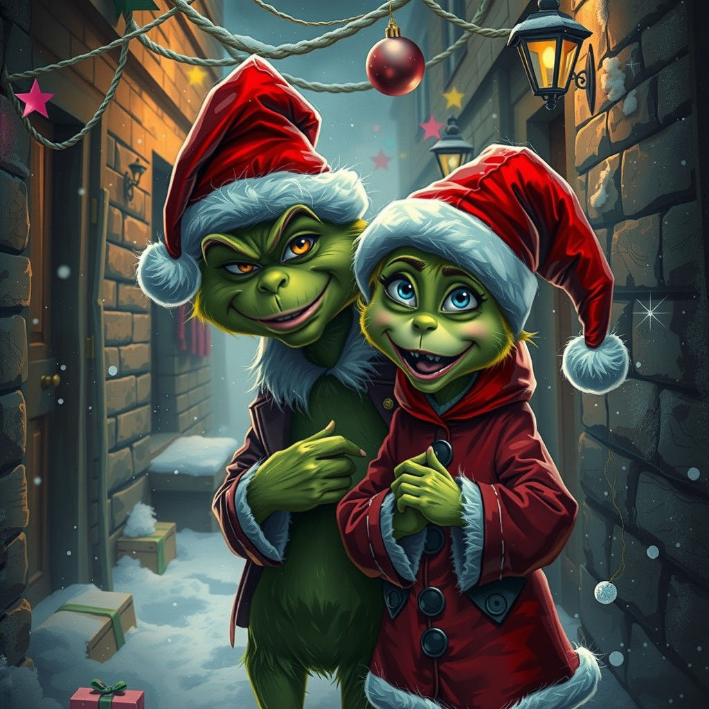 The Grinch and Cindy-Lou Who Unite to Destroy Christmas in E...