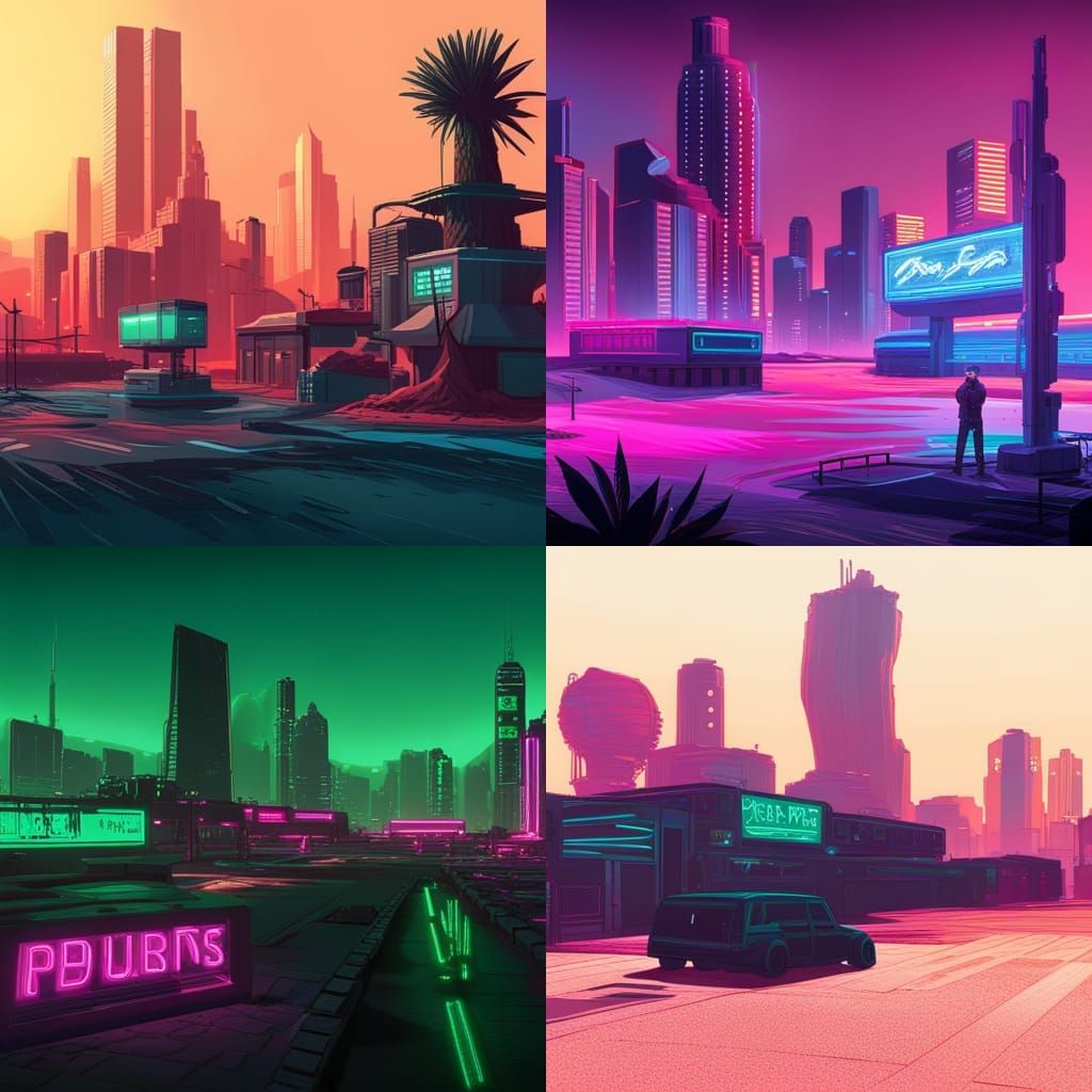 Cyberpunk 2099 Neon Weed Farm