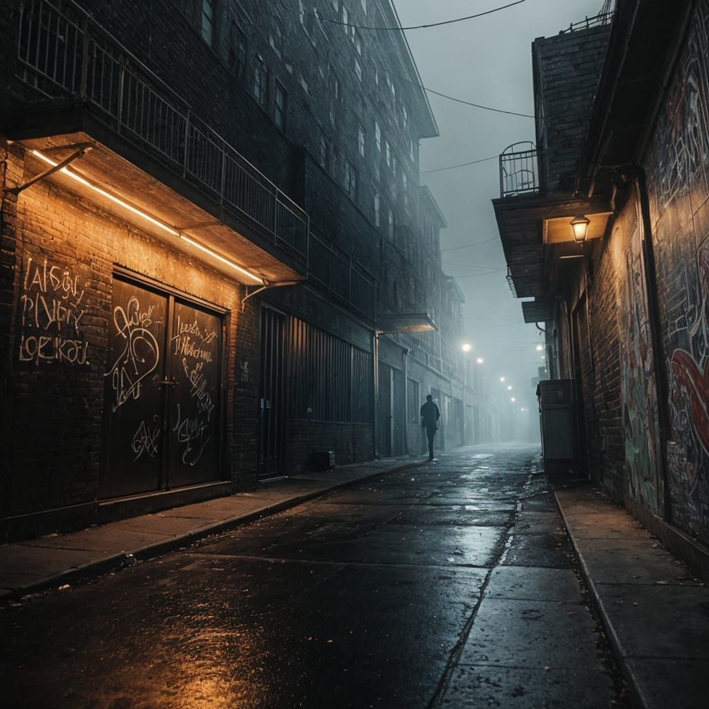 New York Graffiti Alley Album Cover