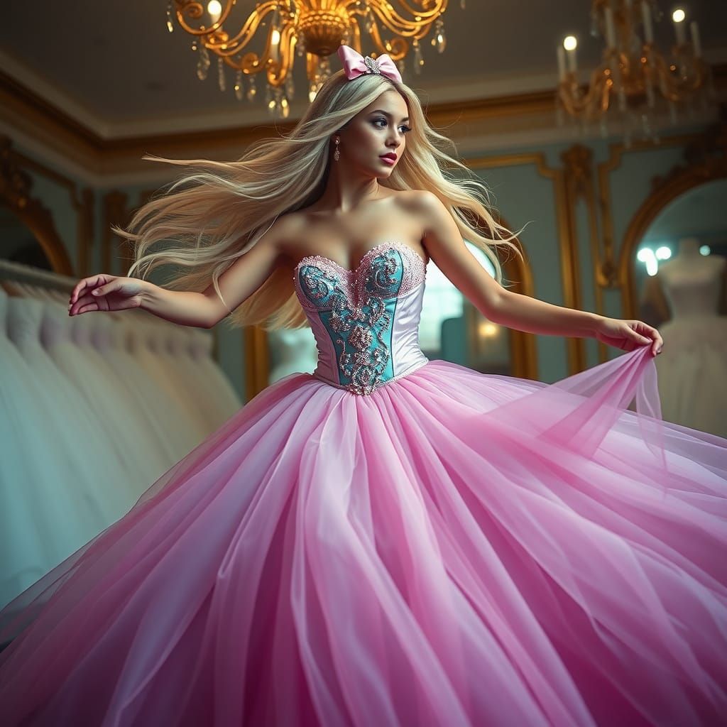 Ethereal Boy Dances in Lavish Quinceañera Gown