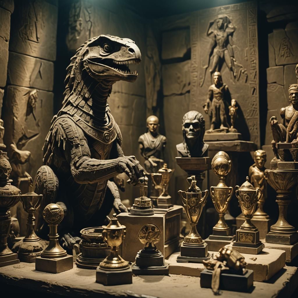 Pre-Diluvian Era: Ancient Art and Trophies