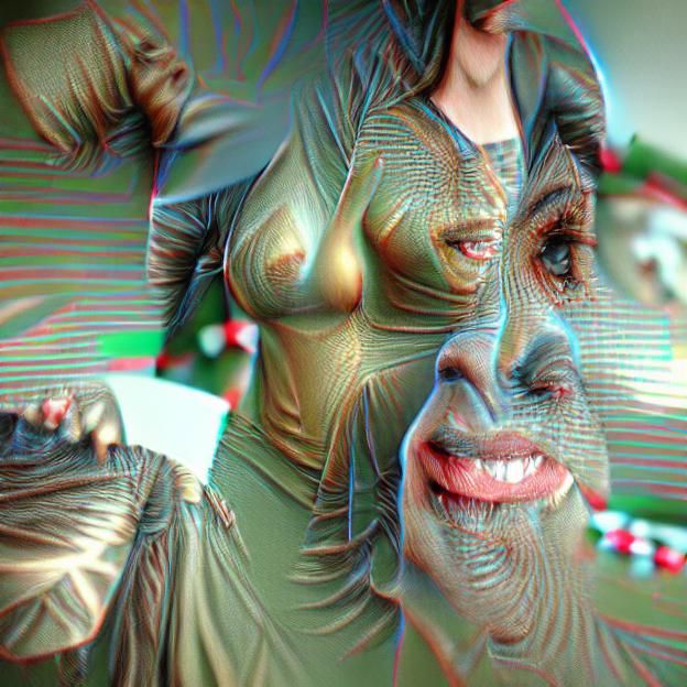 High-Definition 3D Rendered Portrait