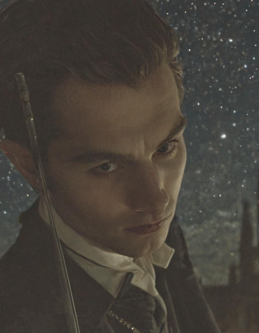 Gothic Vampire Hunter in Formal Attire