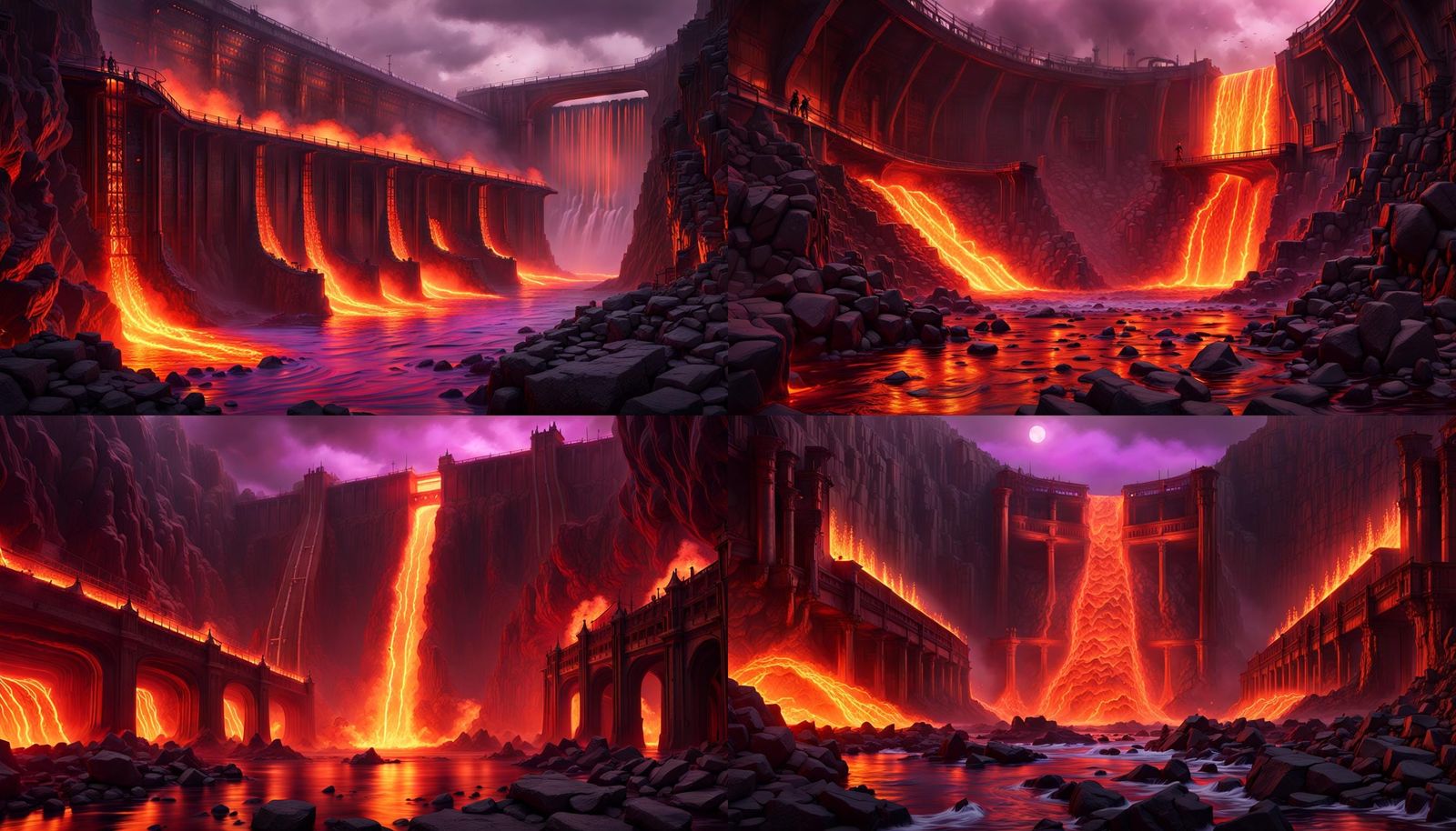 Hellish Lava Hydroelectric Dam.