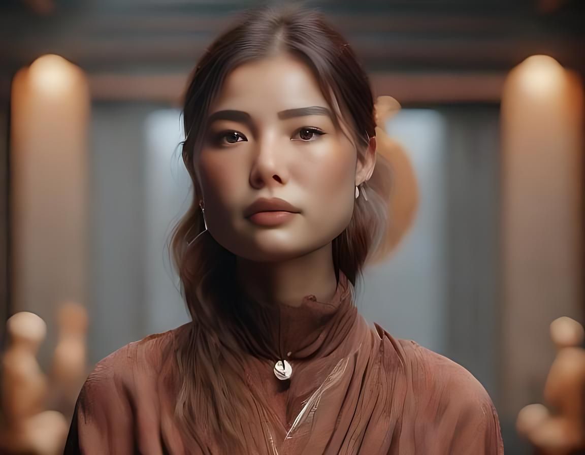 AI Generated Digital Art from Complex Prompt