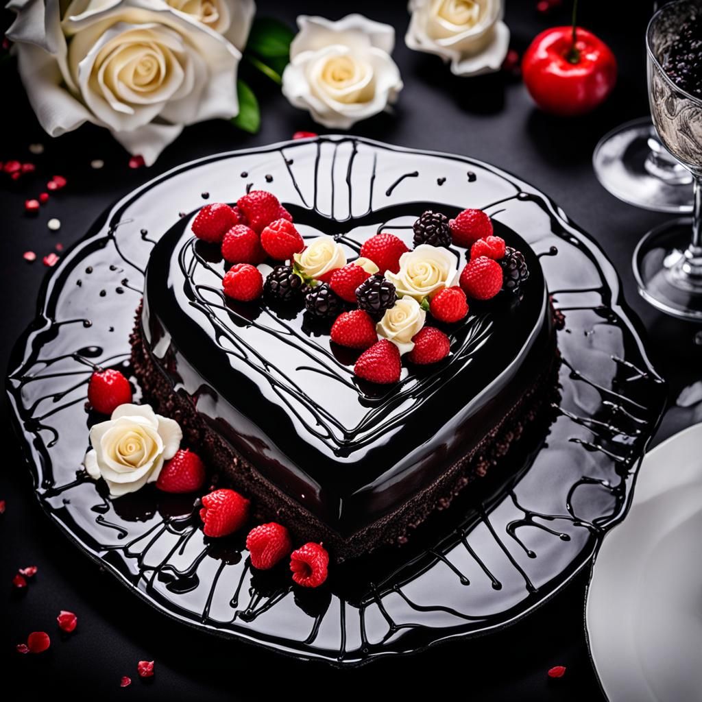 gâteau chocolat noir