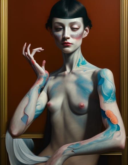 Wayang Kulit Drag King Shadow Puppet