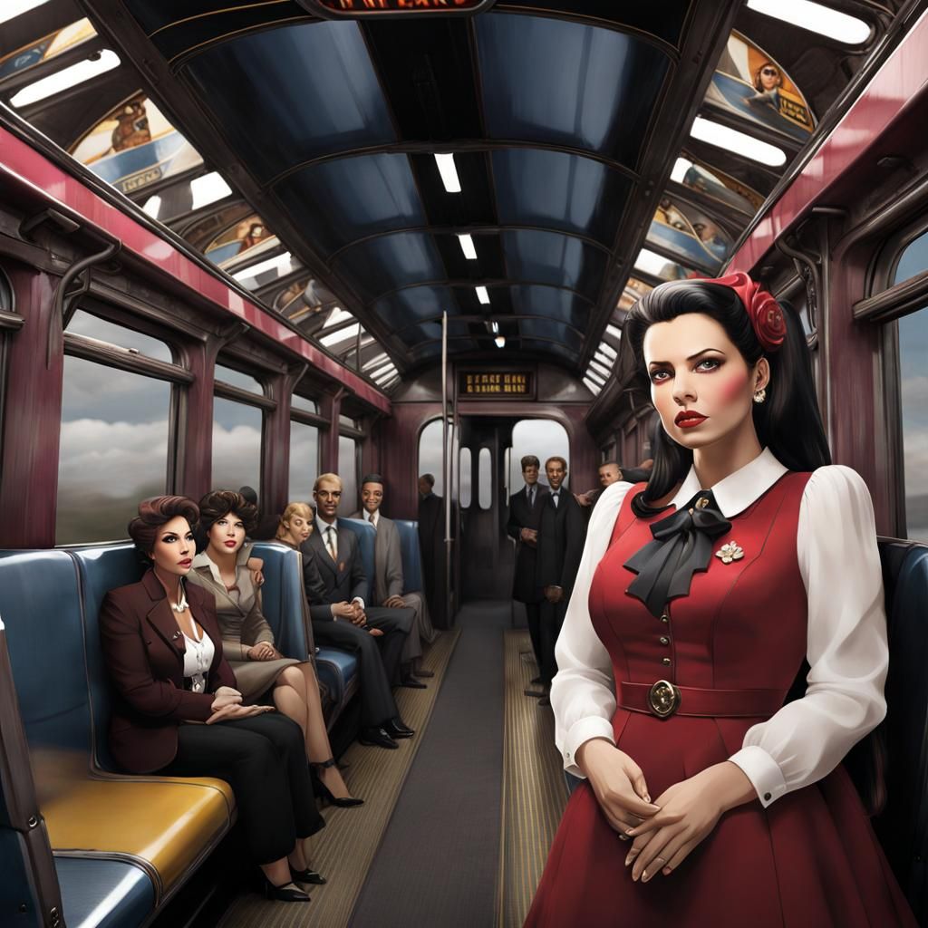 Off the Rails on a Crazy Train: Surreal Art