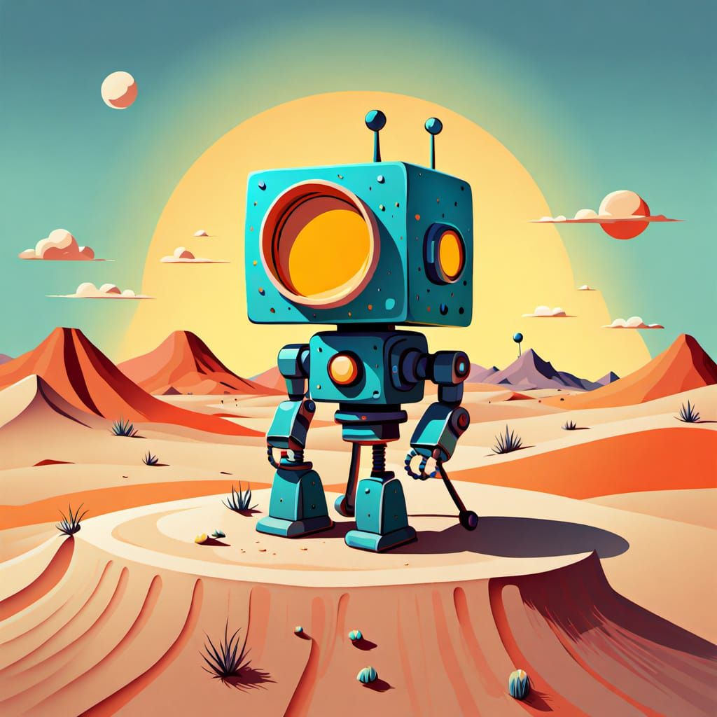 Mars rover robot