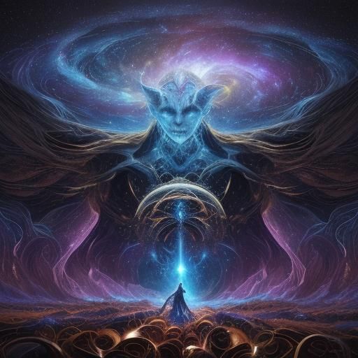 Cosmic Confluence: Celestial Chaos and Rebirth