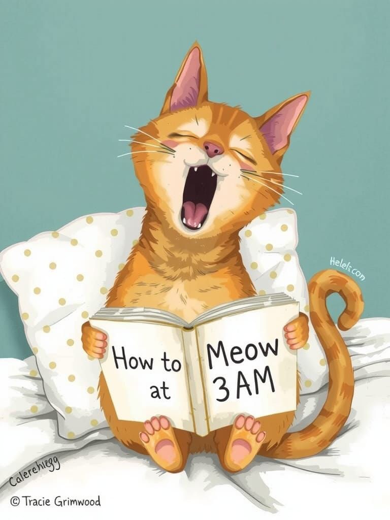 How to meow at 3am