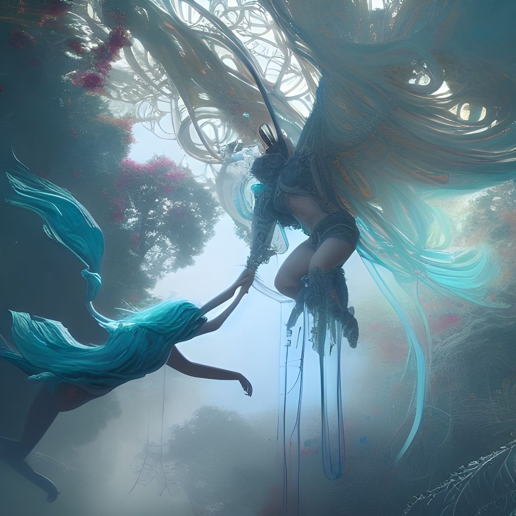 Sexual Ecstasy: Hyperdetailed Fantasy Art