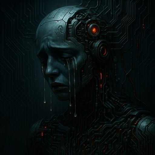 Weeping Android with Tormented Circuitry