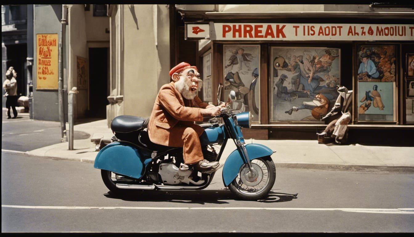 Phineas T. Phreak, 1966 San Francisco Photograph