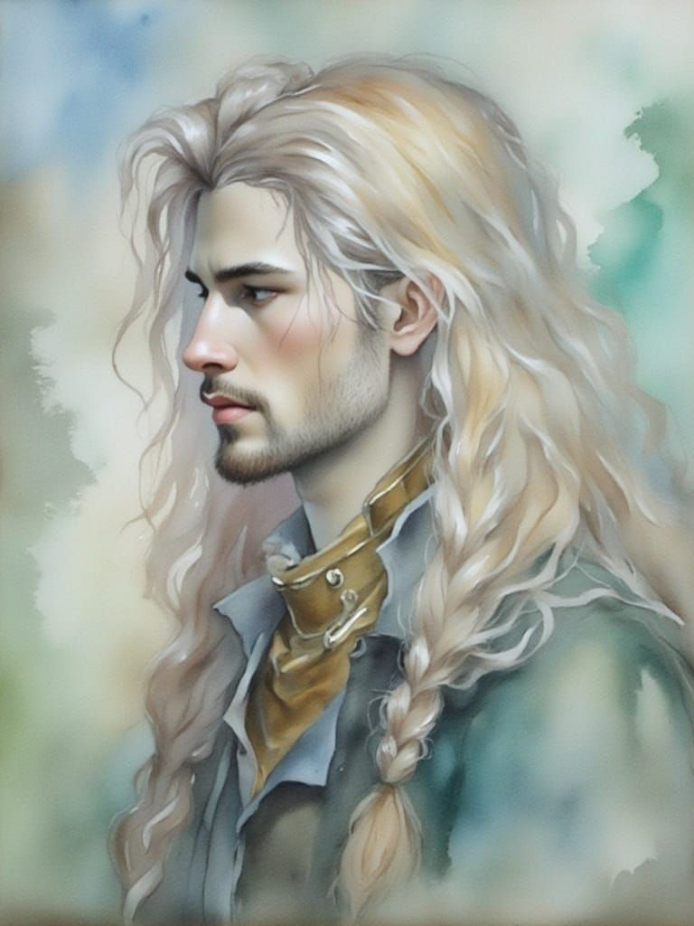 Old School Man Portrait