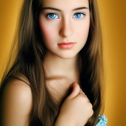 Young Princess: Professional Color Portrait Photography