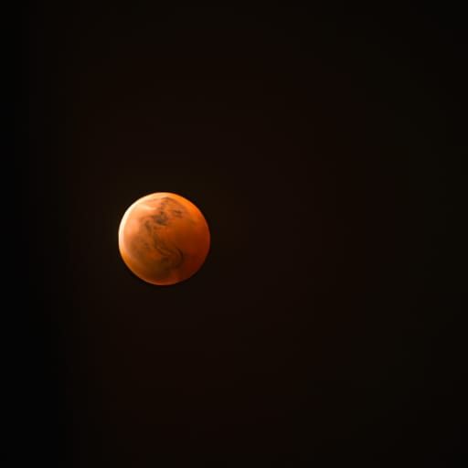 Dramatic Red Moon Photography with Bokeh