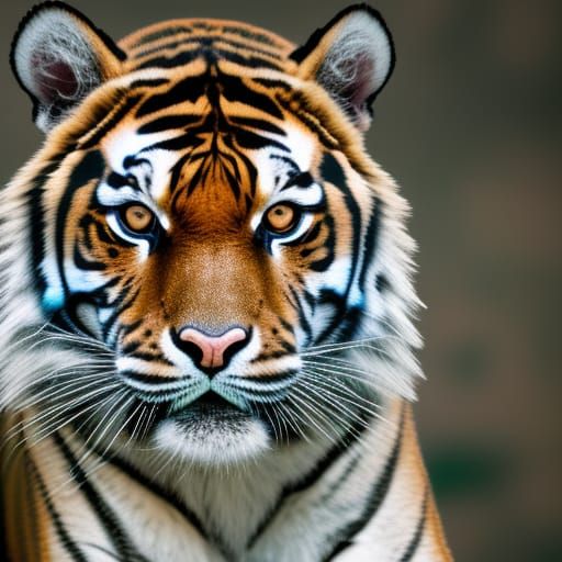 Majestic Tiger Captured with Bokeh Effect