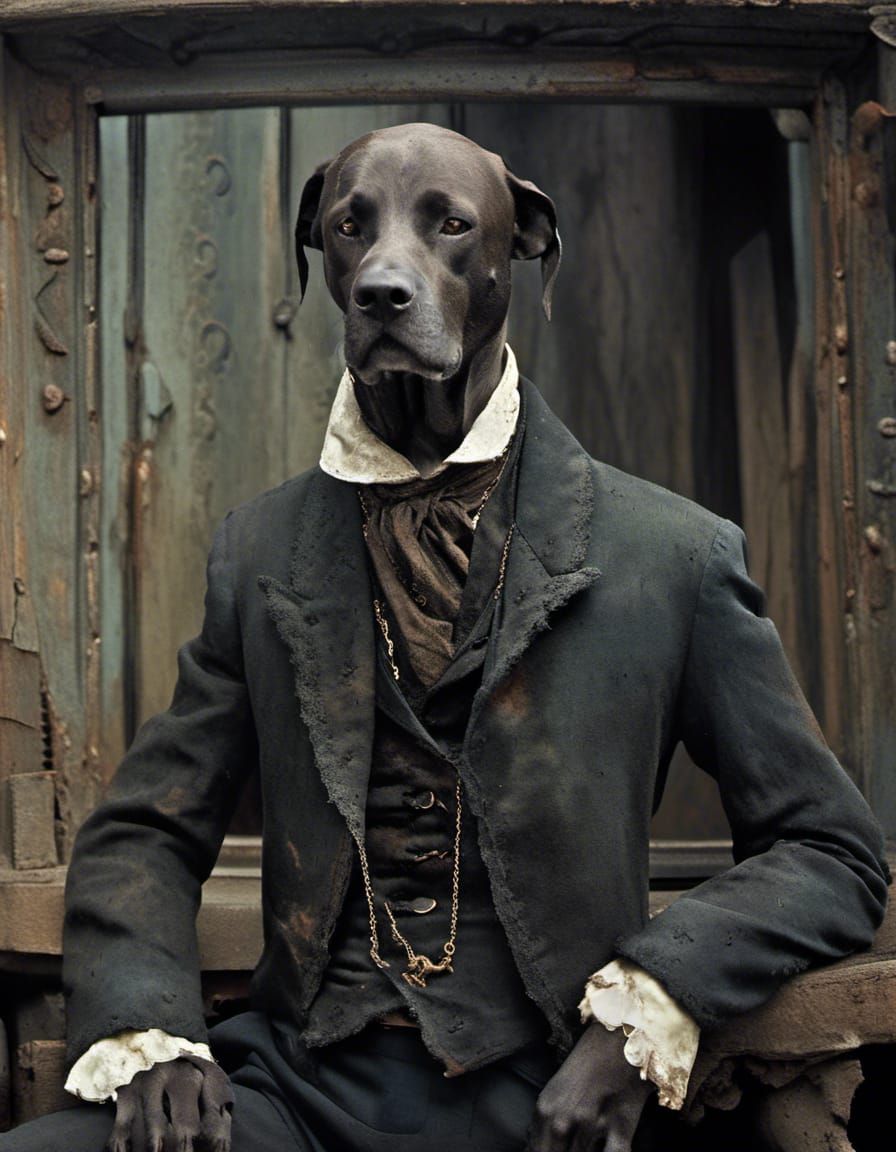 Atlas the dogman (model of my friends dog)