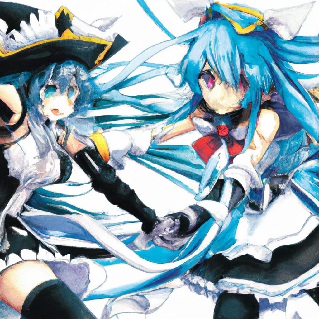 Conceptual Anime Art: Weapon Against Enemy