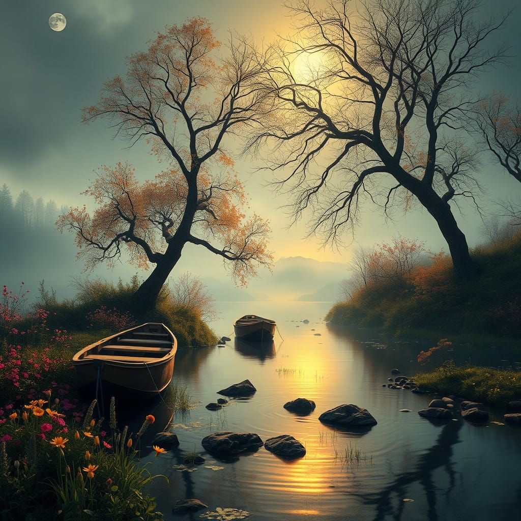 Mystical Autumn Dreamscape Unveiled