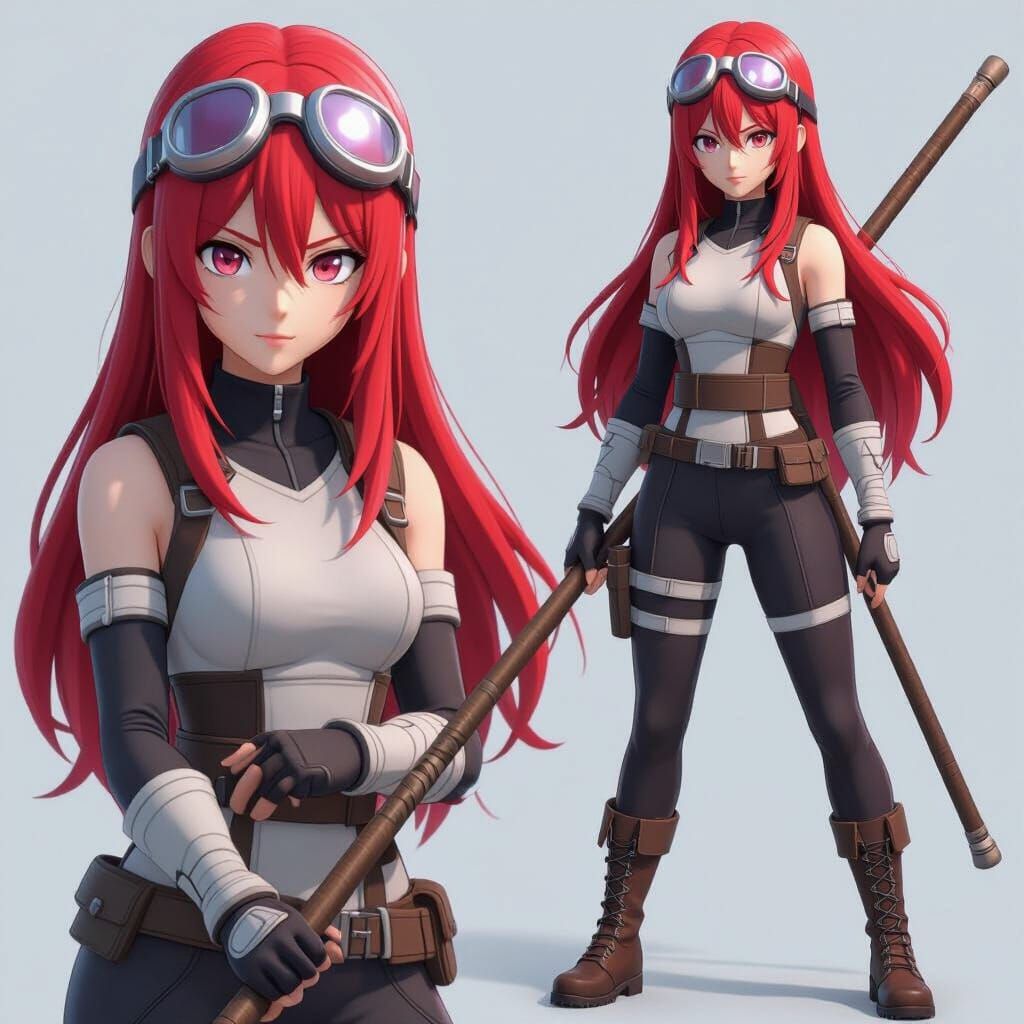 Heroine with Ice Fire Quirk, Twin of Shoto Todoroki