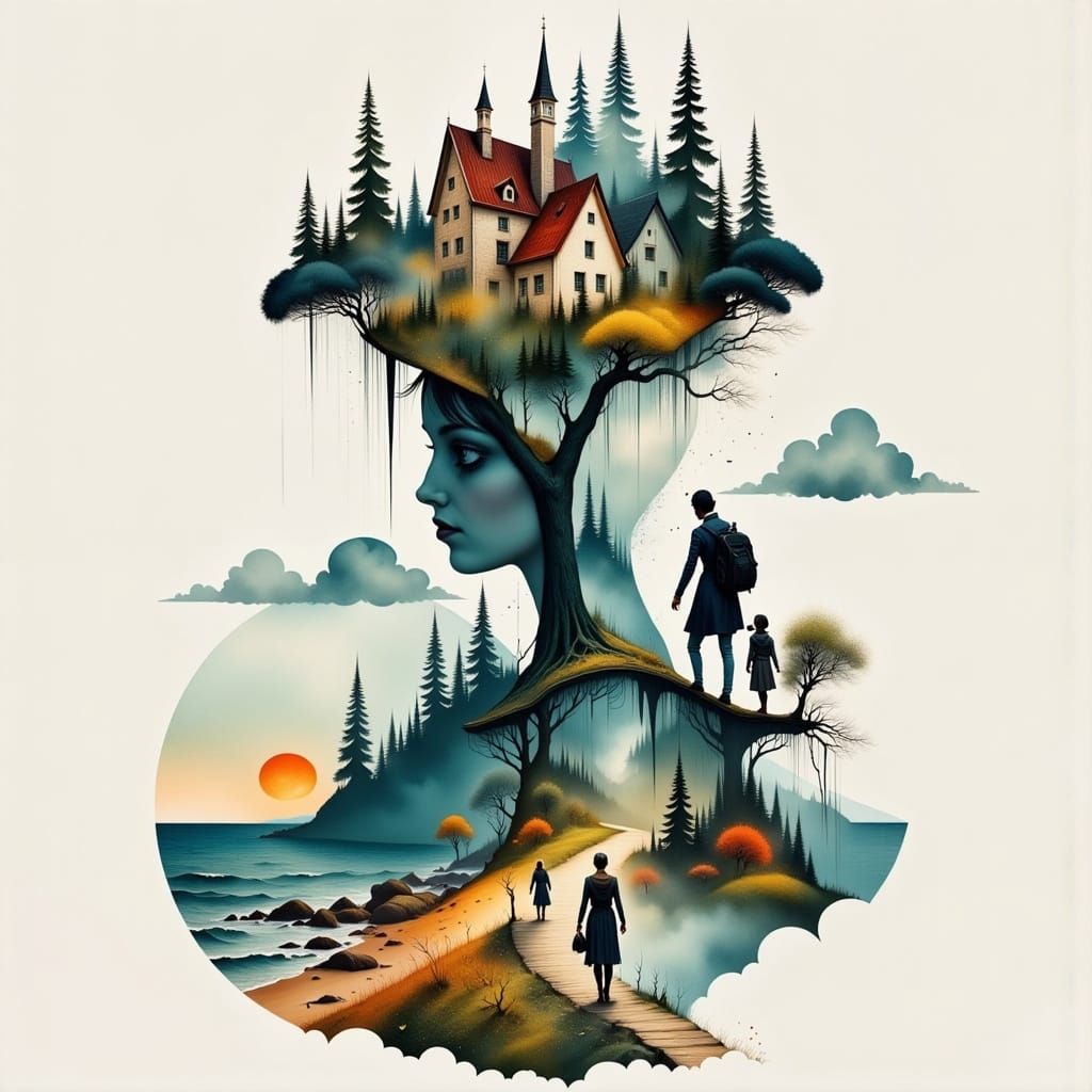 Persistence <lora:Dreamweave Flux:1.0> <lora:Storybook:1.0> ...