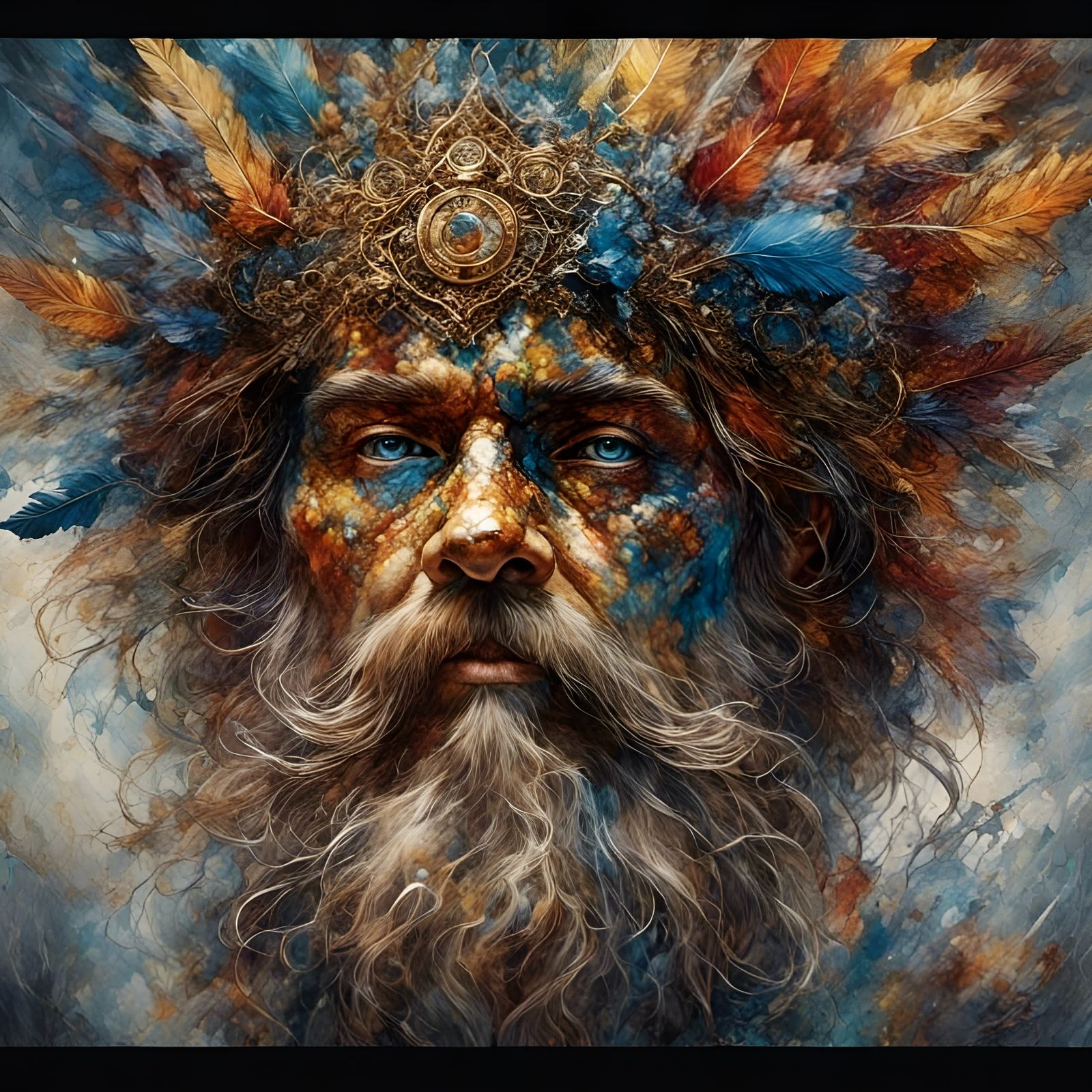 Epic Ships Captain in Crystal Art Style