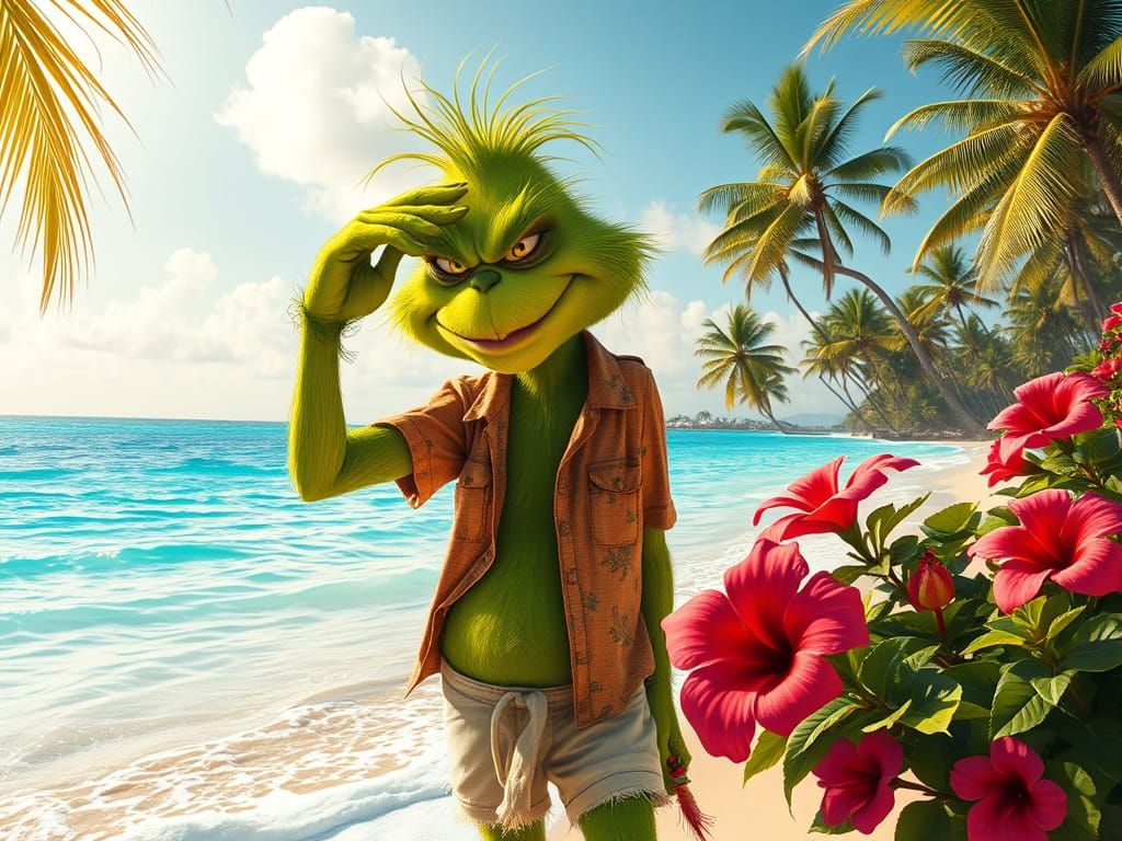 The Grinch in Tropical Paradise