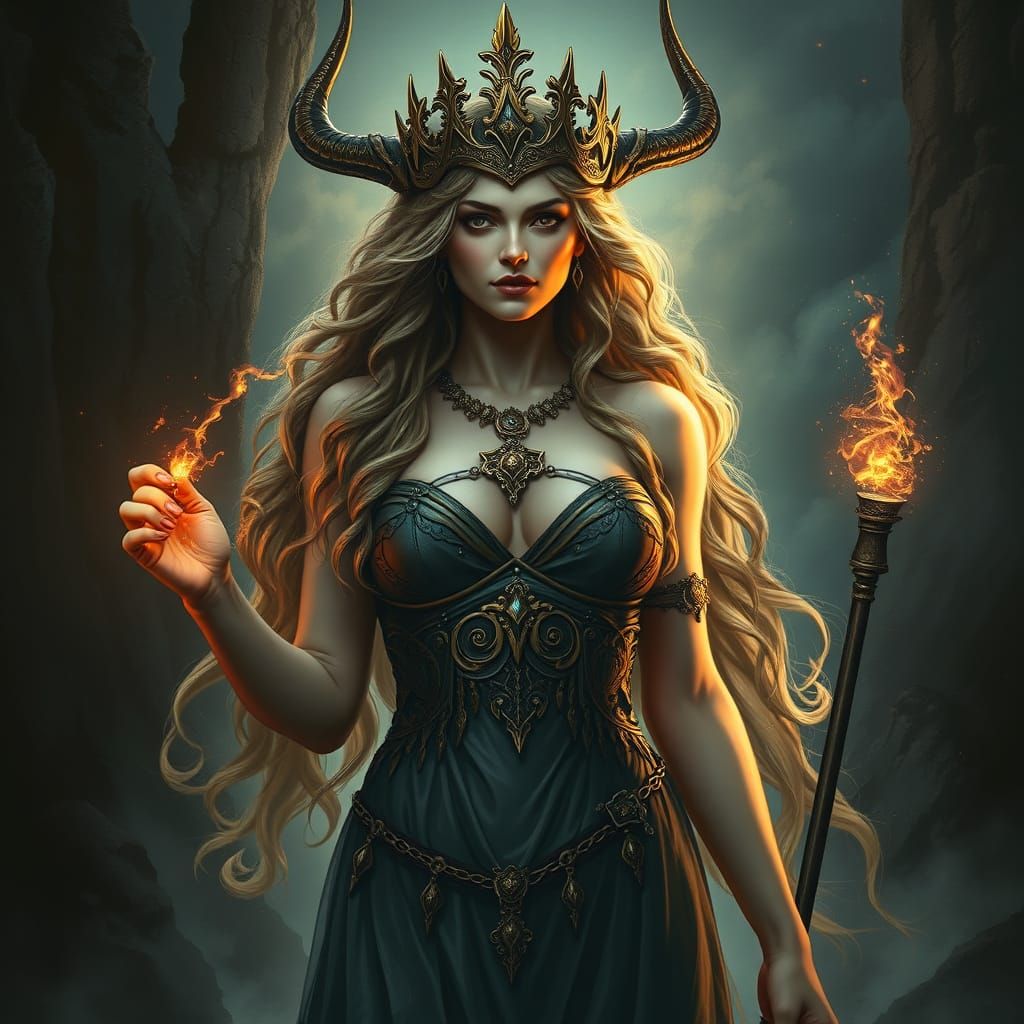 Freyja: Realistic Depiction of Norse Goddess