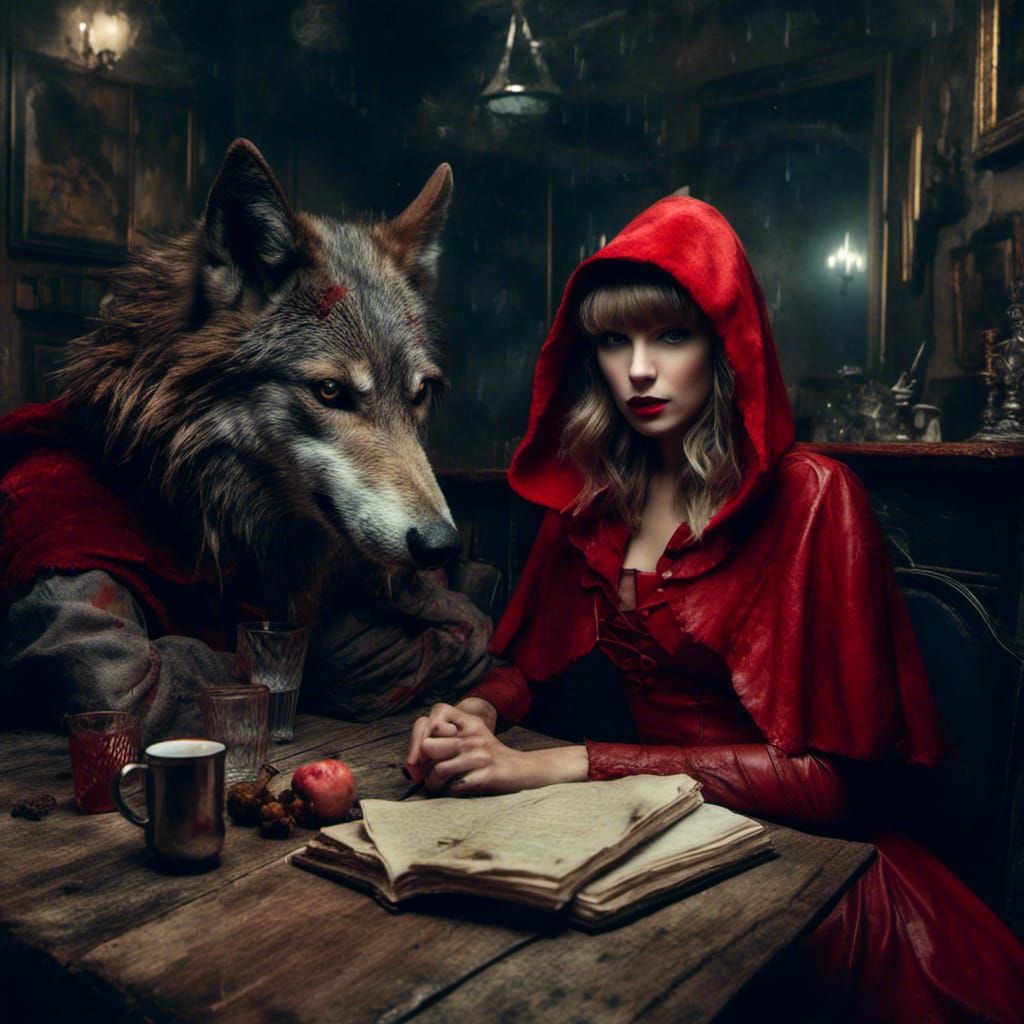 Red Riding Hood's Sinister Deal: Taylor Swift as Red