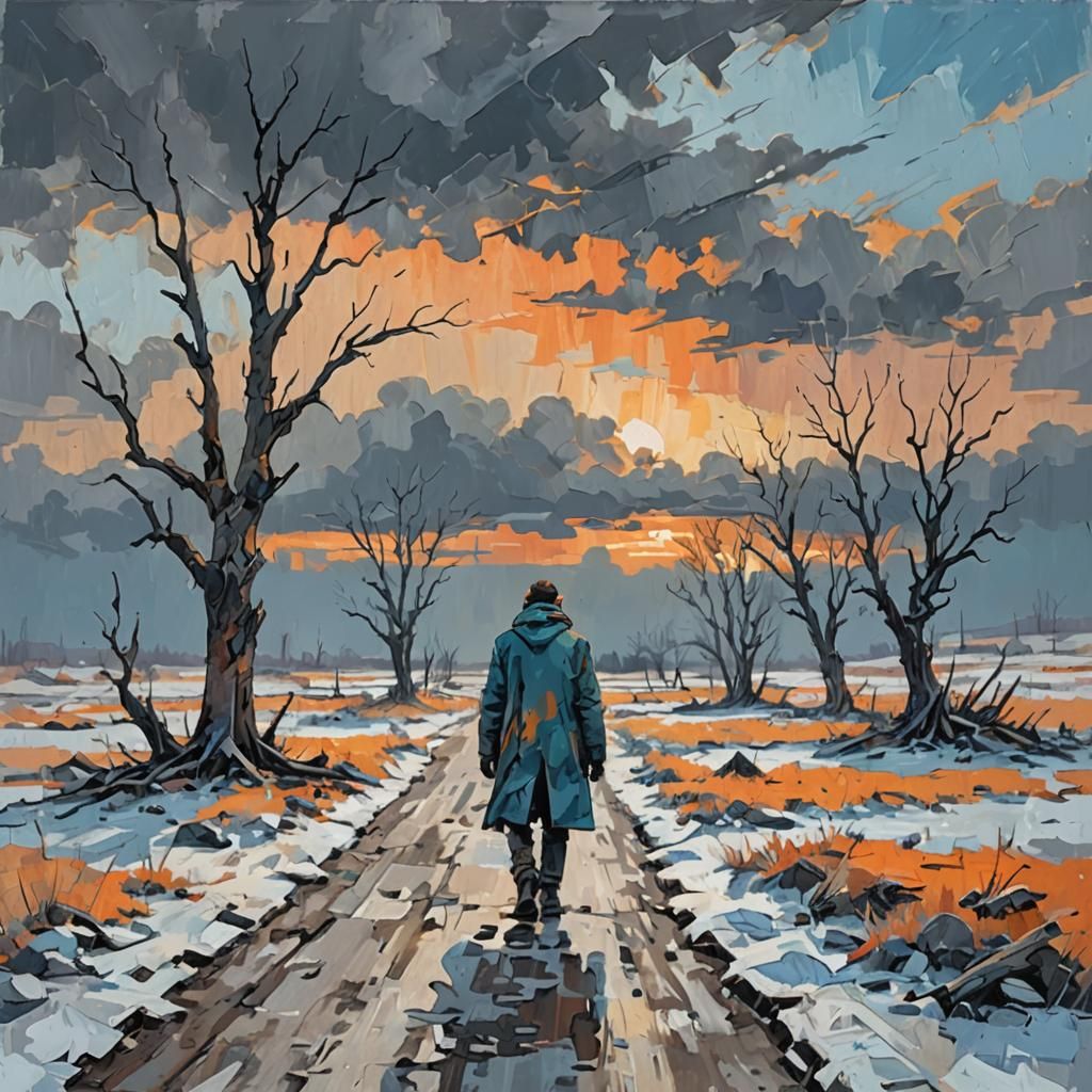 Vibrant Fauvist Apocalypse