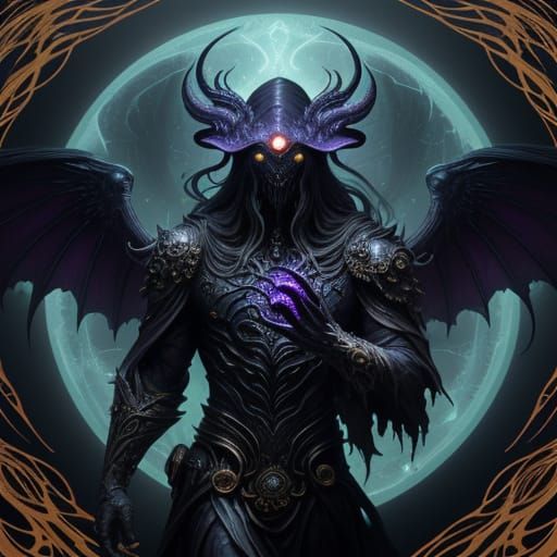 Mystical Beholder of Ethereal Wings