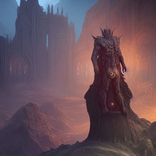 Detailed Matte Painting of The Sinner