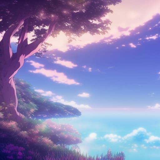 Dreaming: Anime Key Visual in Ghibli Style