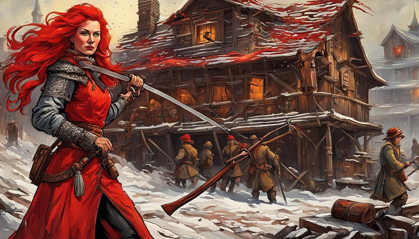 RED SONYA of ROGATINO, Robert E. Howard's Polish-Ukranian Fr...