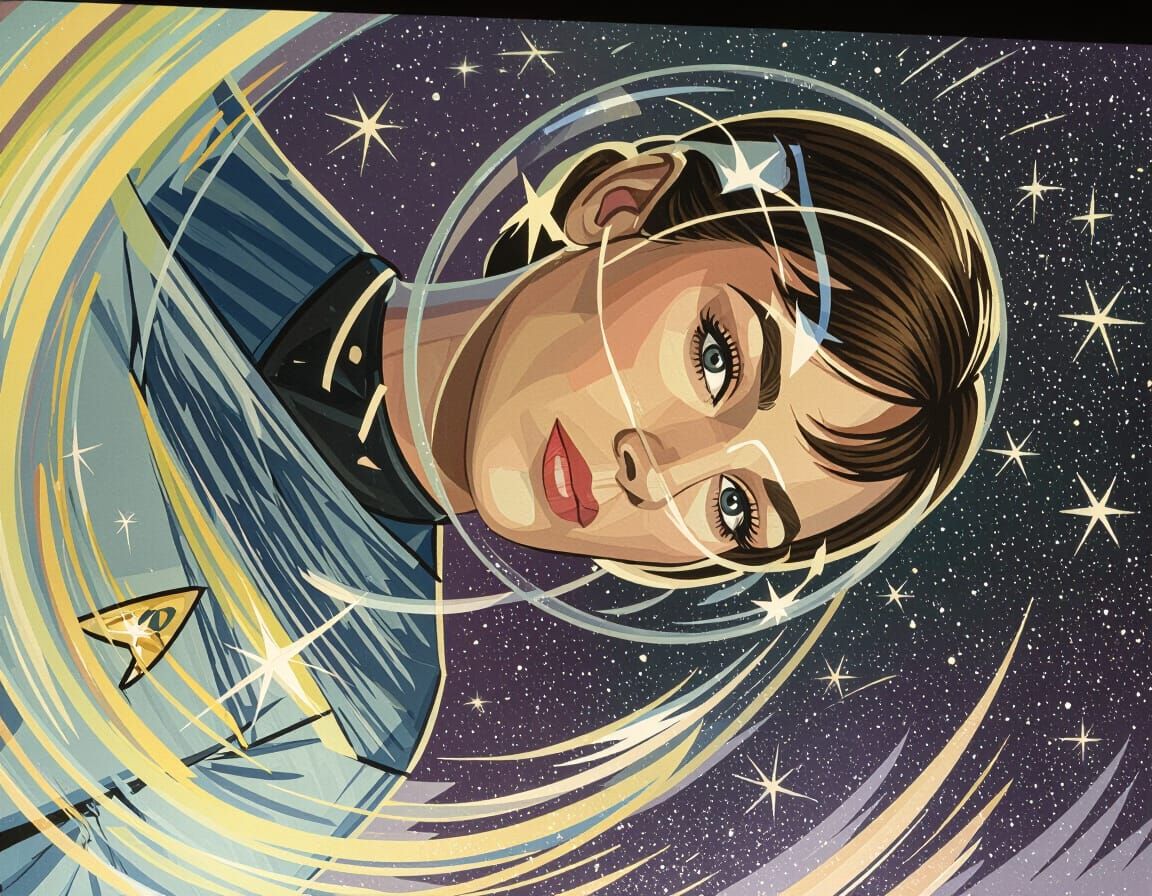 Star Trek Nurse Loxy in Pastel Medical Uniform