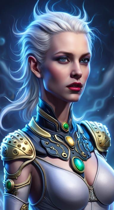 Ectoplasmic Psionic Construct: Detailed Fantasy Art